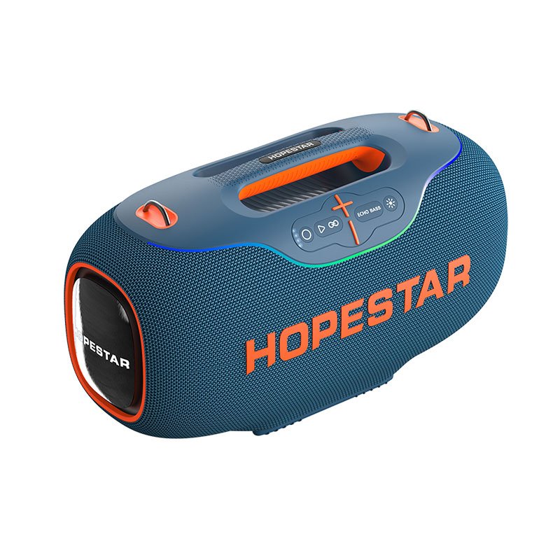 Портативна акустична система Hopestar A80 (350W, 30000mAh, IPX6),Синя