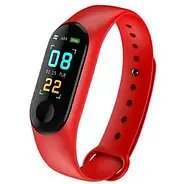 Фітнес-браслет Smart Band M3 — Ваш оновлений партнер для активного способу життя,Червоний