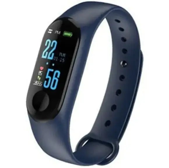 Фітнес-браслет Smart Band M3 — Ваш оновлений партнер для активного способу життя,Синій