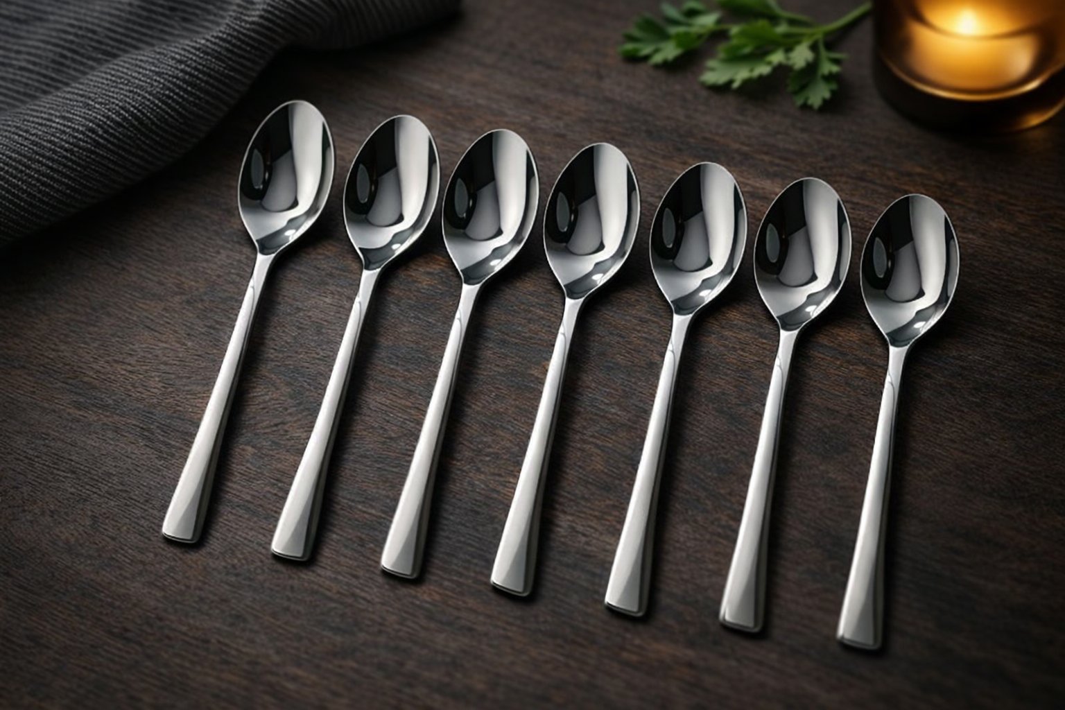 Набір столових ложок Cutlery Set CD-31 (6 шт.) — Ергономіка та вишуканий стиль