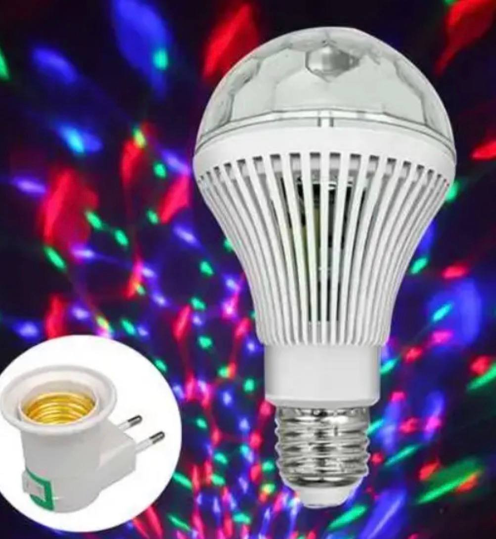 LED лампа у патрон RD-5004 з гнучким перехідником — Світло під будь-яким кутом