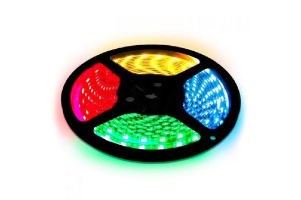 Світлодіодна стрічка LED 3528 (12V) МІКС КОЛЬОРІВ — Яскраве рішення для декору