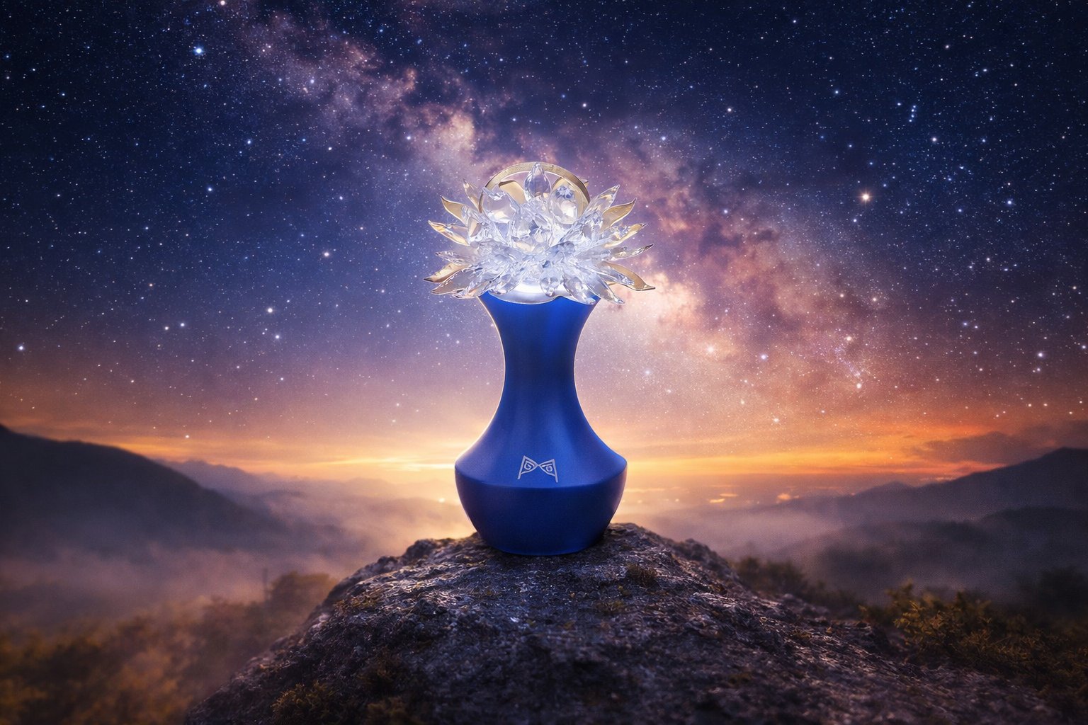 Лампа на підставці «Квітка» RD-5016 (RHD-21) — Витончений декор та яскраве RGB-світло