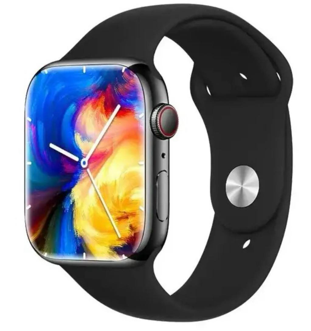 Смарт-годинник WearFit Pro GS7 Mini 41 мм — Елегантна компактність та сучасні технології,Чорний