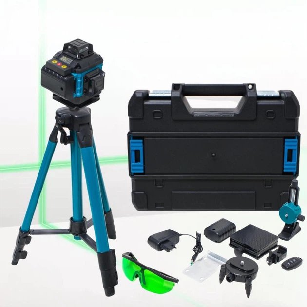 Лазерний рівень 4D на 16 ліній Laser Line — Професійна точність у ваших руках