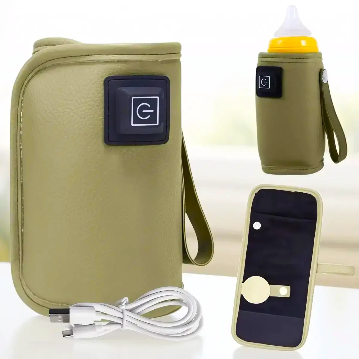 USB-підігрівач для пляшечок (Insulated Bottle Cover) — Тепле харчування у будь-якому місці