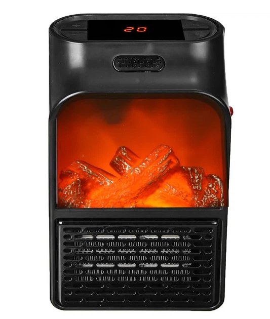 Камін-обігрівач Flame Heater 900 Вт — Затишок та тепло у компактному форматі