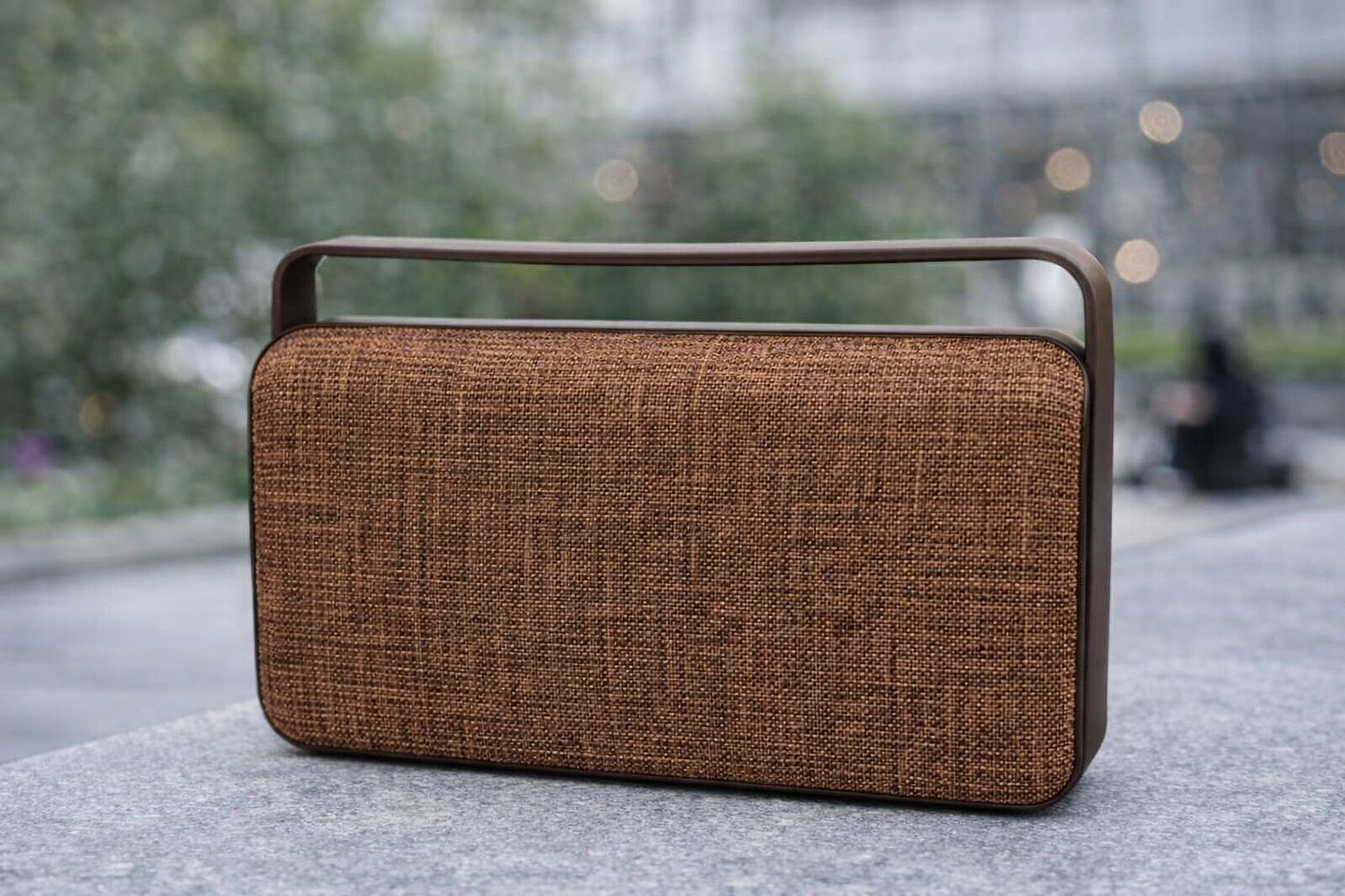 Портативна Bluetooth колонка серії 456 — Компактна потужність та сучасний стиль,Коричнева