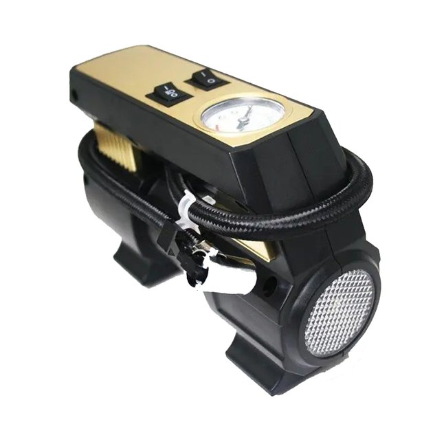 Акумуляторний автомобільний компресор Air Compressor Pump LB-70 ZC