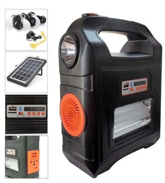 Портативна зарядна станція Solar Light RT-910BT