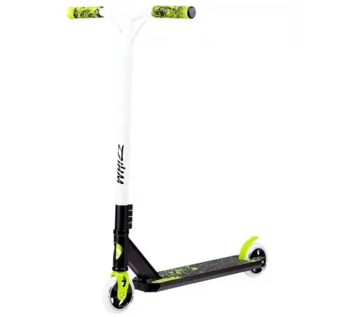 Трюковий самокат Lionelo Whizz Neo Carbon,Чорний з жовтим