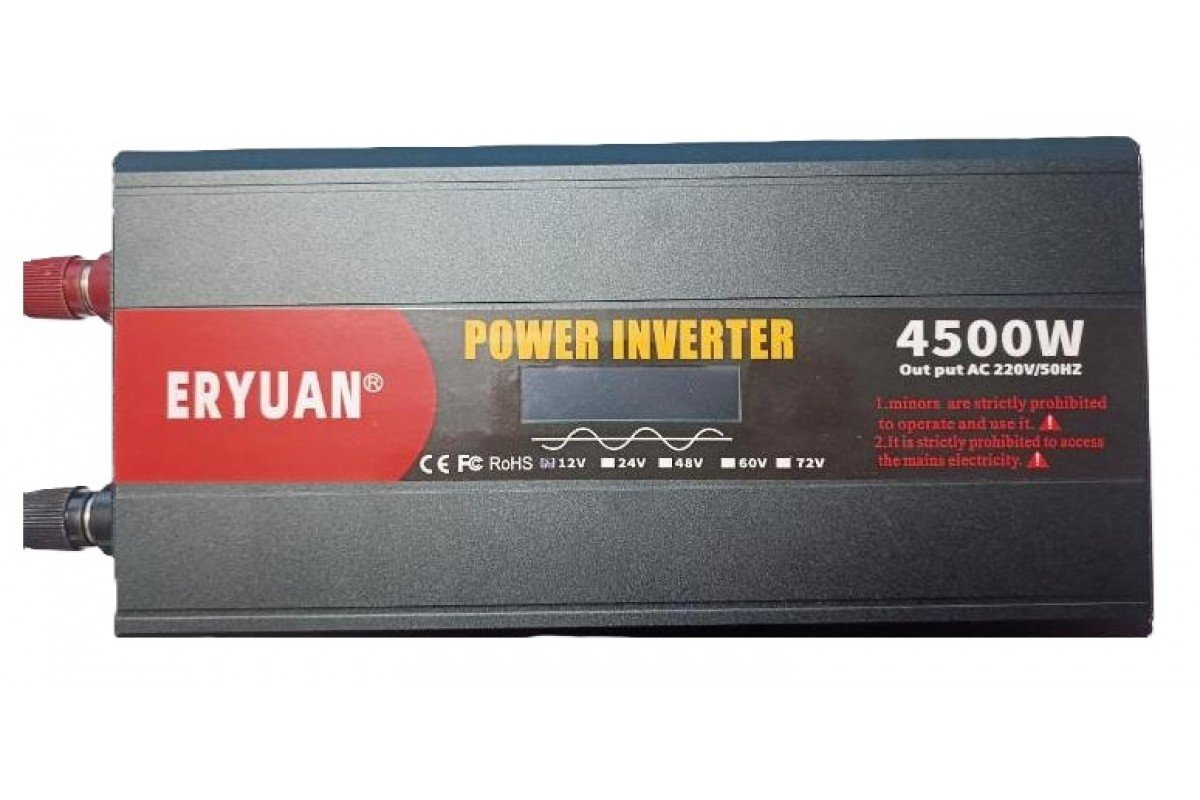 ПЕРЕТВОРЮВАЧ НАПРУГИ (ІНВЕРТОР) 4500W — ЧИСТИЙ СИНУС