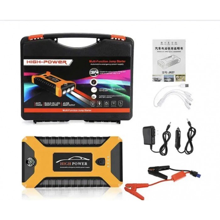 ПУСКОЗАРЯДНИЙ ПРИСТРІЙ JUMPSTARTER JX27 (99800 mAh)