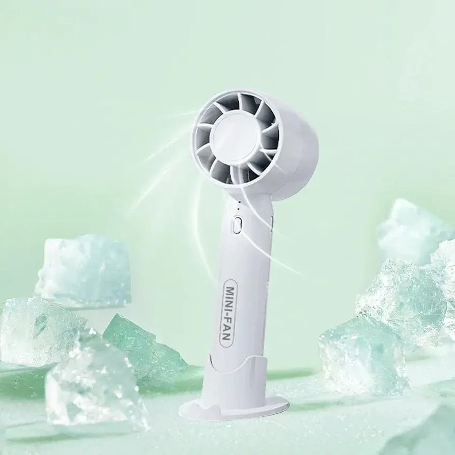 ПОРТАТИВНИЙ МІНІ-ВЕНТИЛЯТОР HANDHELD FAN Т10,Білий