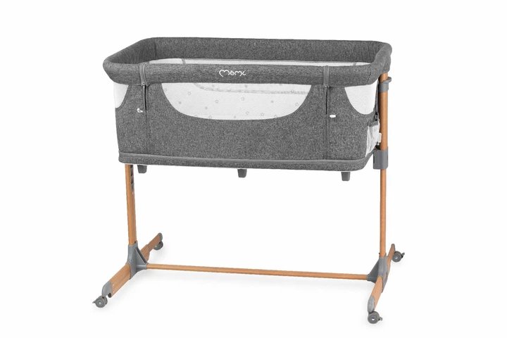 ПРИЛІЖКОВЕ ЛІЖЕЧКО-МАНЕЖ MoMi SMART BED 4-в-1