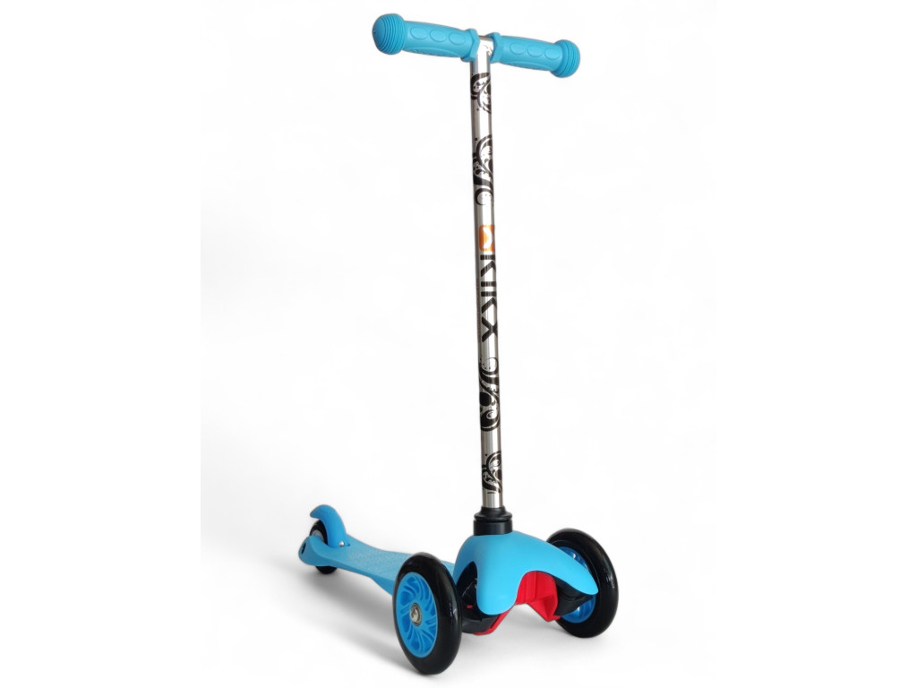 Дитячий триколісний самокат Scooter Mini Fixed 01: Перша легкість та впевнені кроки,Блакитний