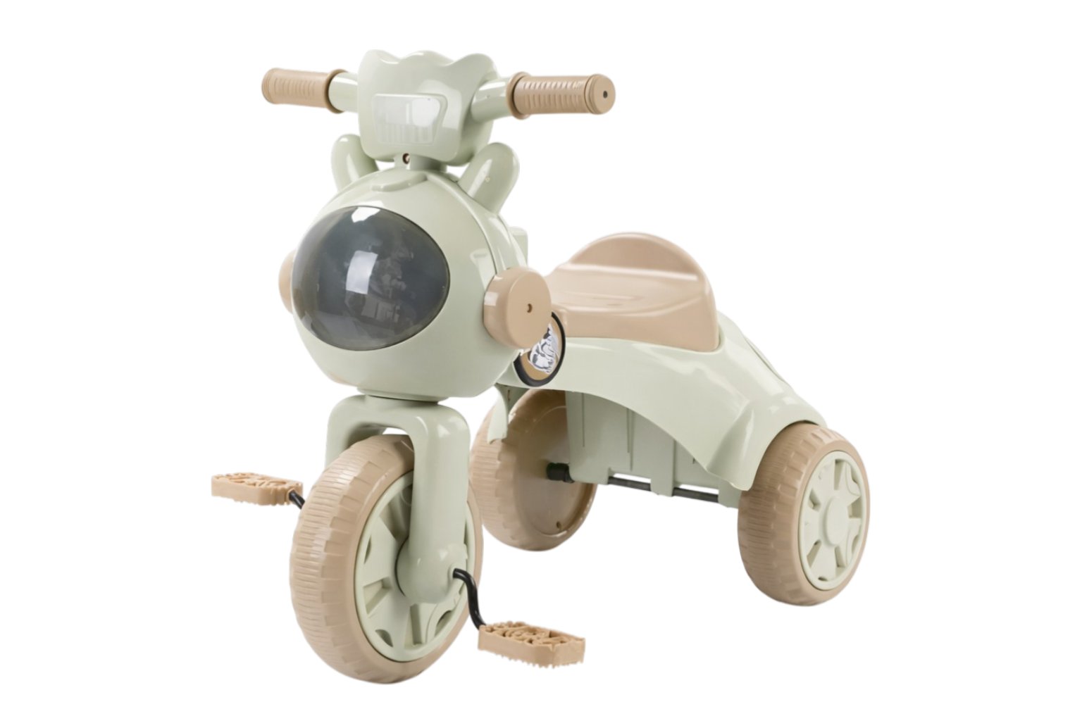 Дитячий триколісний велосипед-трансформер FD-20 Baby Tricycle,Зелений