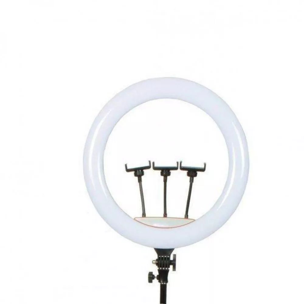 Кільцева LED лампа LJJ-45 45 см з сенсорним керуванням — професійне освітлення для фото та відео