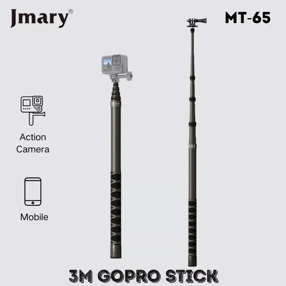 Професійний монопод Jmary MT-65 3 м — максимальний радіус охоплення для вашої зйомки