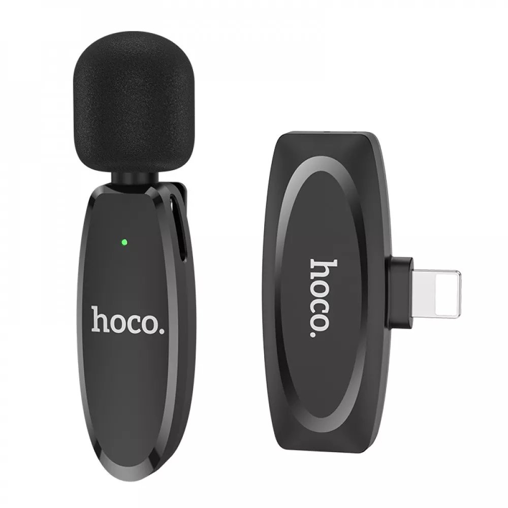 Бездротовий мікрофон Hoco L15 (iP) — свобода руху та професійний звук
