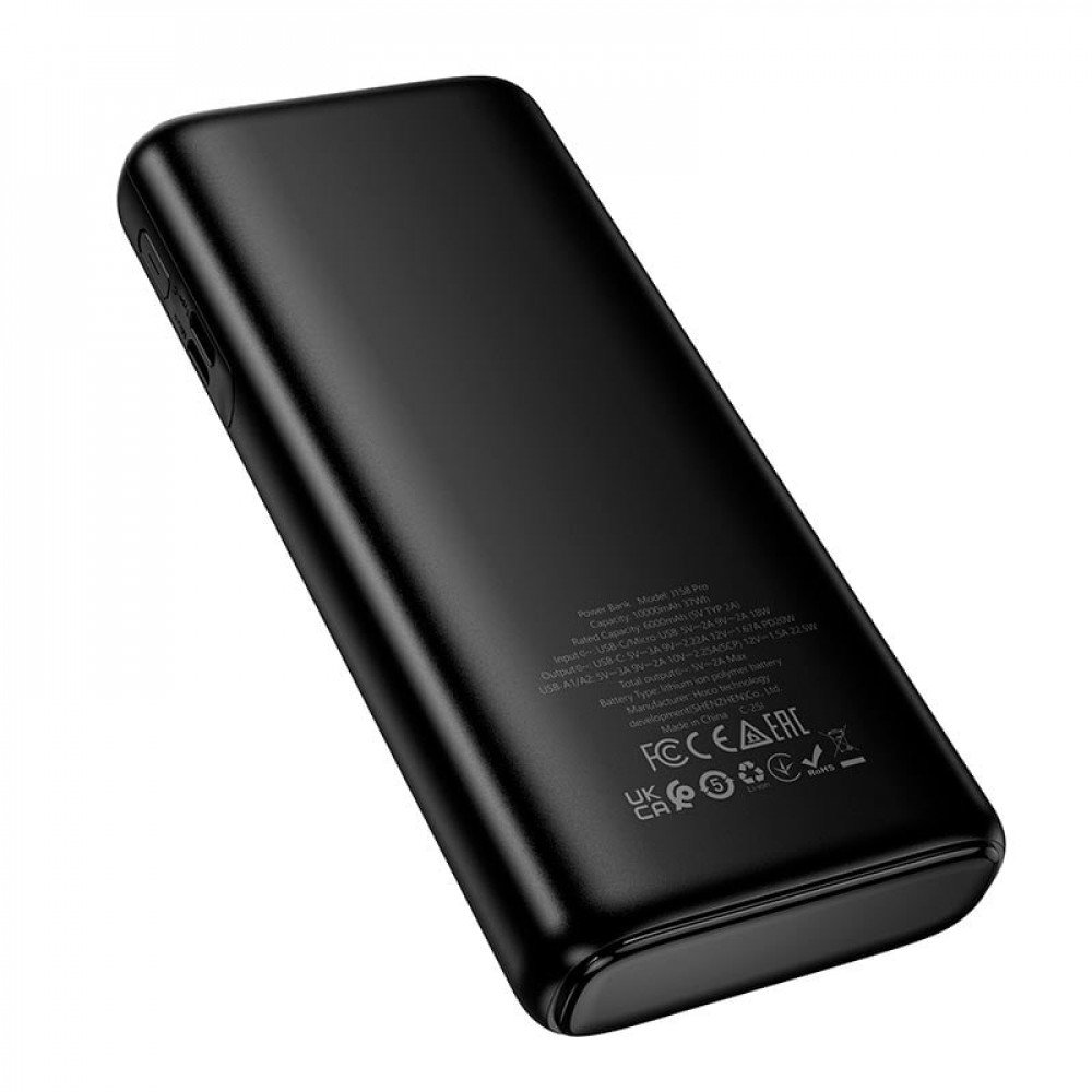 Повербанк Hoco J158Pro 10000 mAh — потужність та швидкість у стильному корпусі