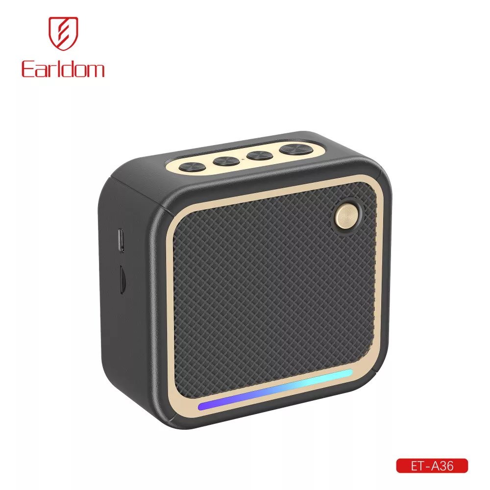Bluetooth-колонка Earldom ET-A36 — компактний мінімалізм для вашого комфорту
