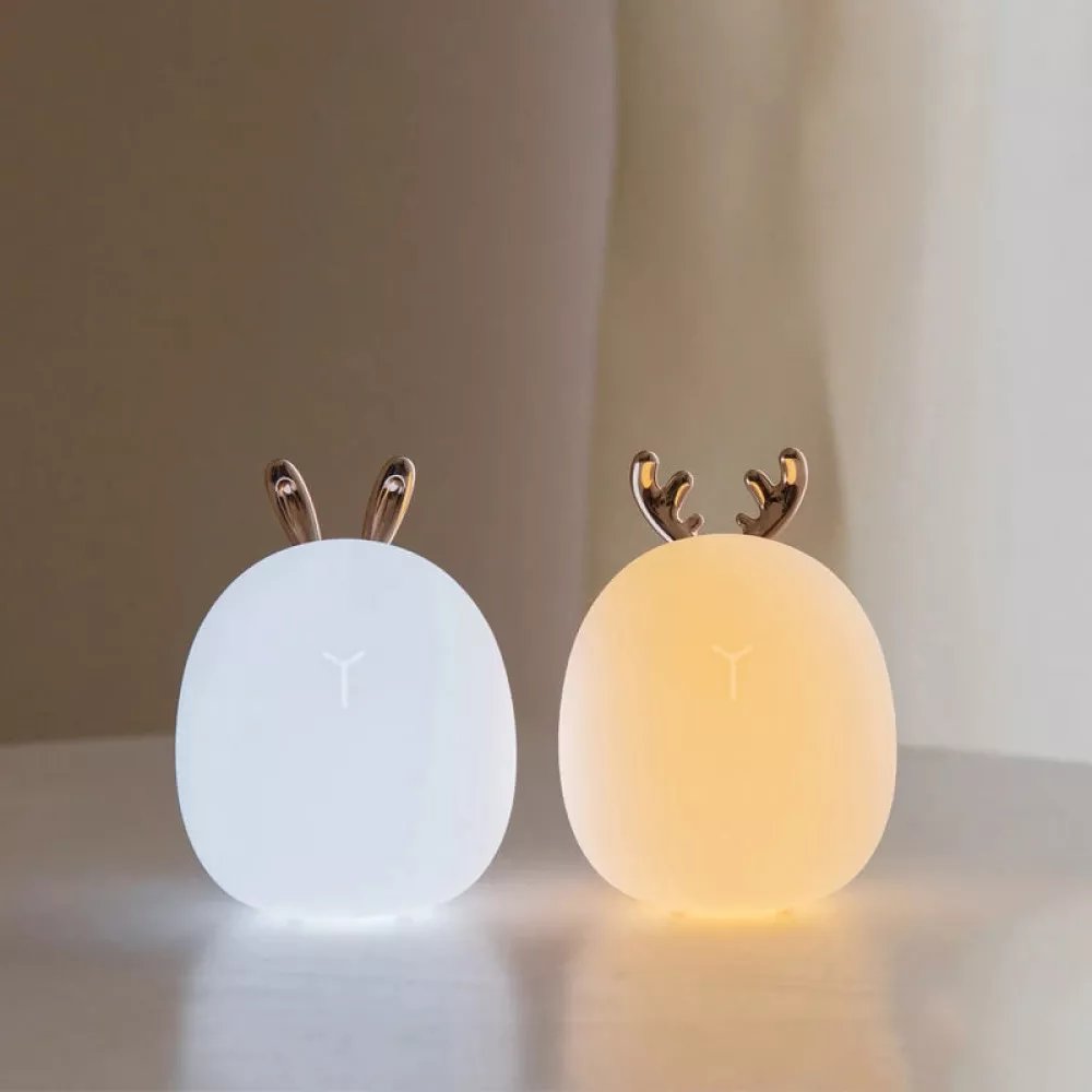 Нічний світильник Lovely Lamp 317 — милий нічник «Олень-Кролик» для дитячої кімнати