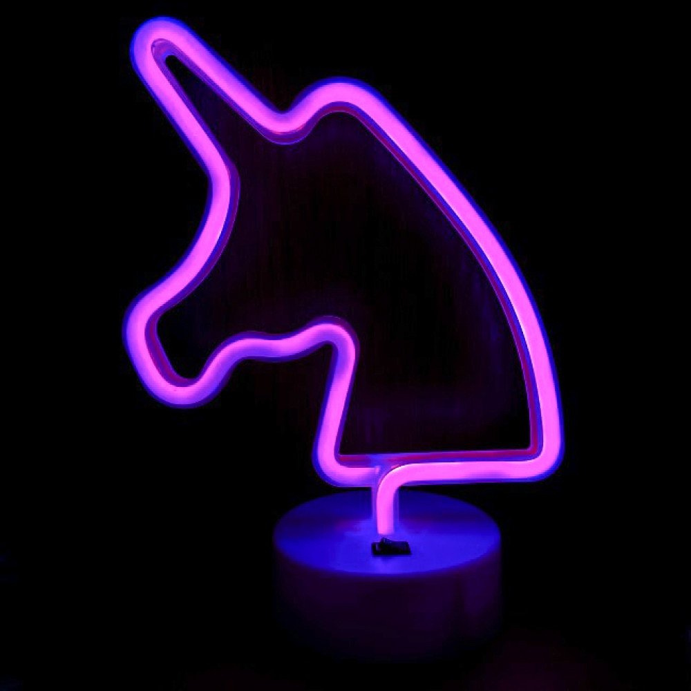 Нічний світильник Neon Lamp series — Unicorn Pink (Єдиноріг)