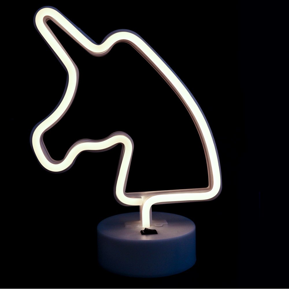 Нічний світильник Neon Lamp series — Unicorn White (Єдиноріг)