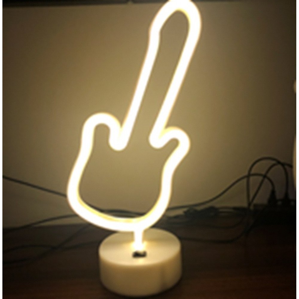 Нічний світильник Neon Sign — Guitar (Гітара)