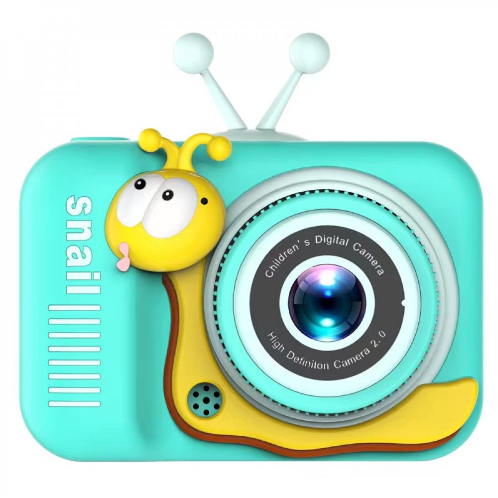 Дитячий фотоапарат Children's Fun Camera X14 — багатофункціональний простір для творчості та розваг (М'ятний)