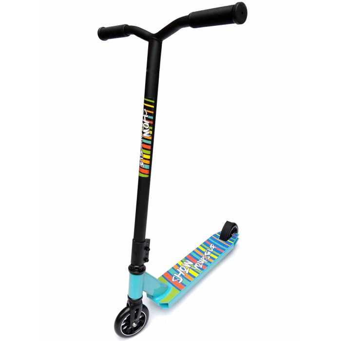 Трюковий самокат Scooter 060 (Graphic Edition): Стиль, швидкість та алюмінієва міцність,Синій
