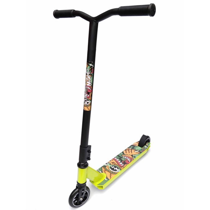 Трюковий самокат Scooter 060 (Graphic Edition): Стиль, швидкість та алюмінієва міцність,Жовтий