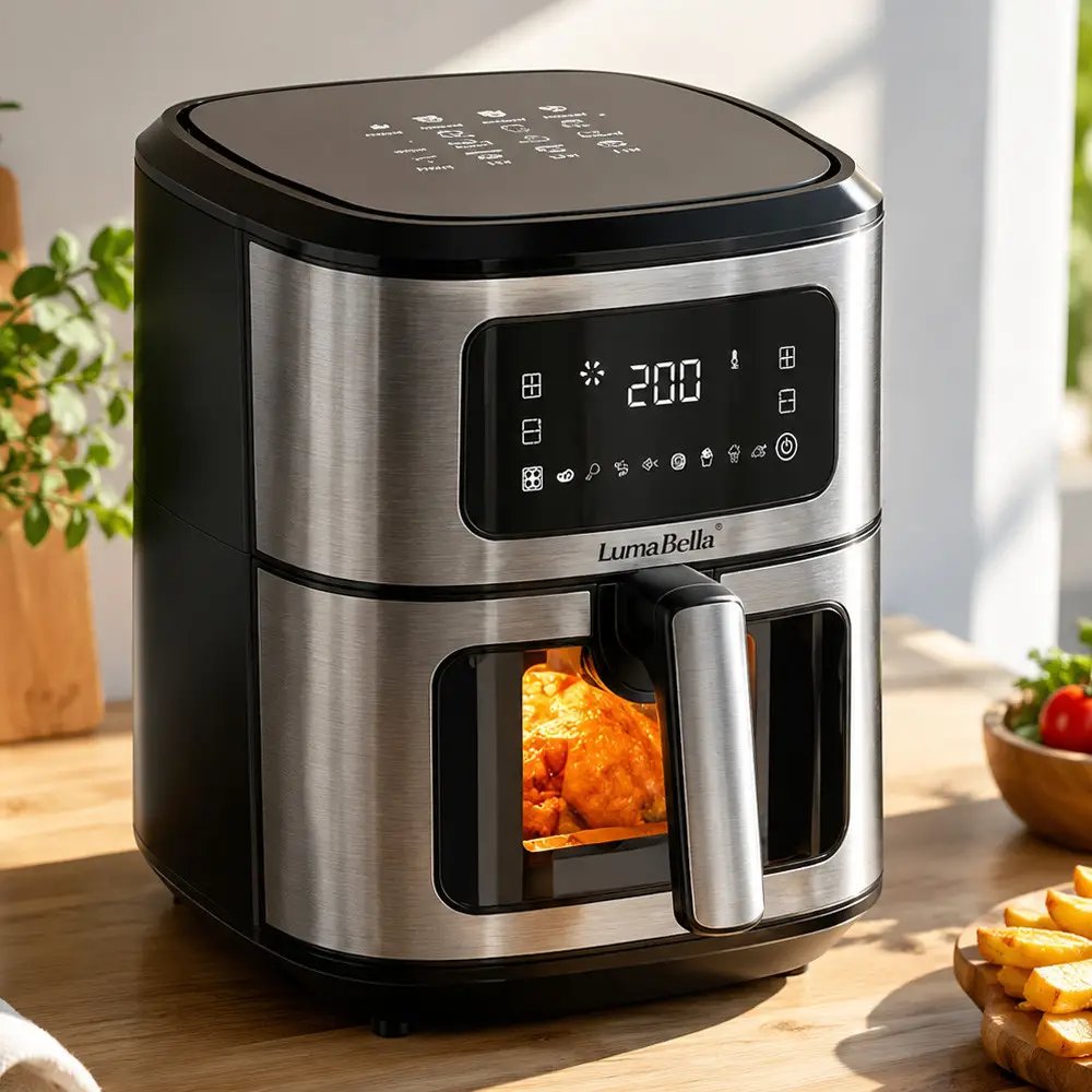 Аерофритюрниця LumaBella LB-60034: Ваш персональний шеф-кухар для швидких та корисних страв