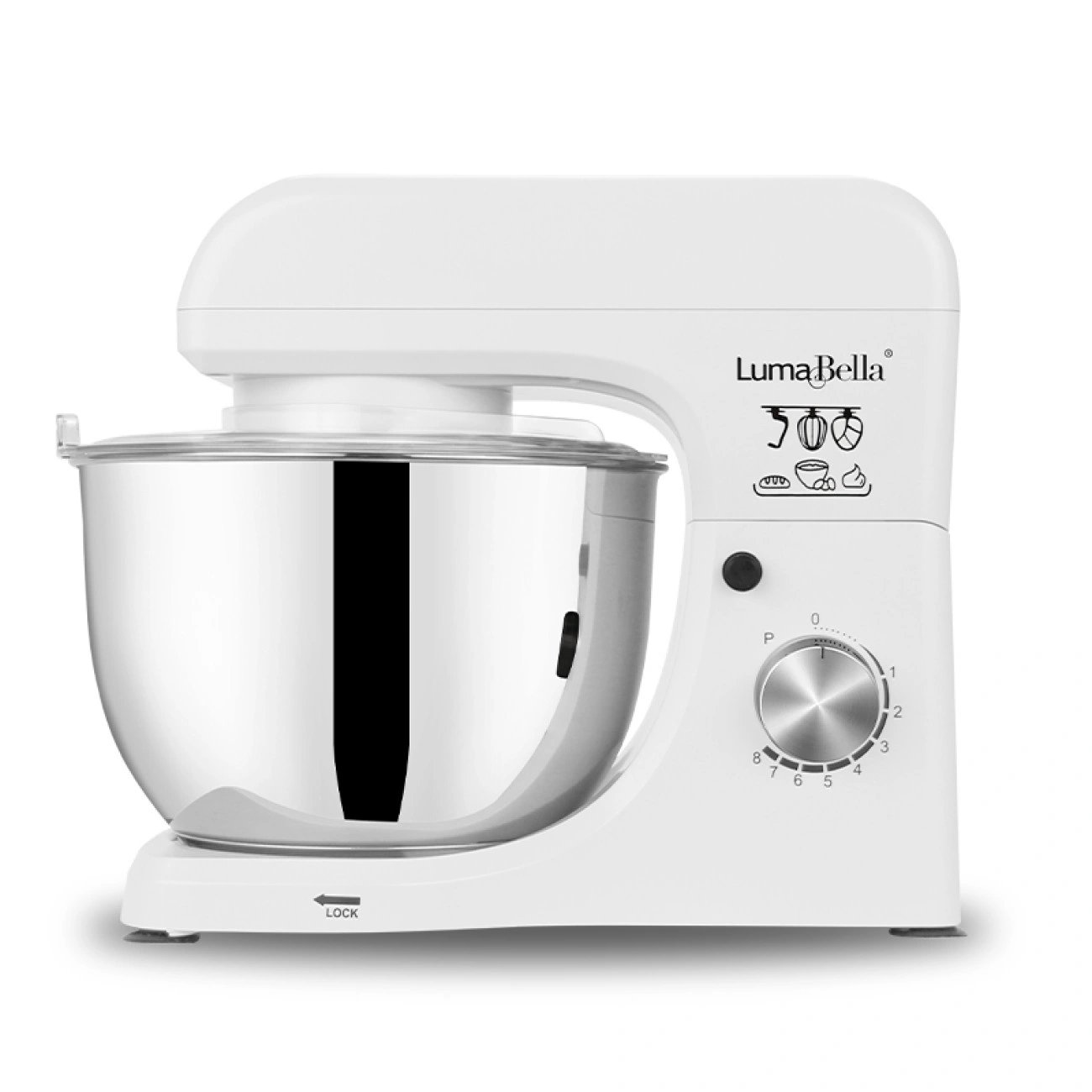 Планетарний тістоміс LumaBella LB-55001: Професійний результат у кожній страві