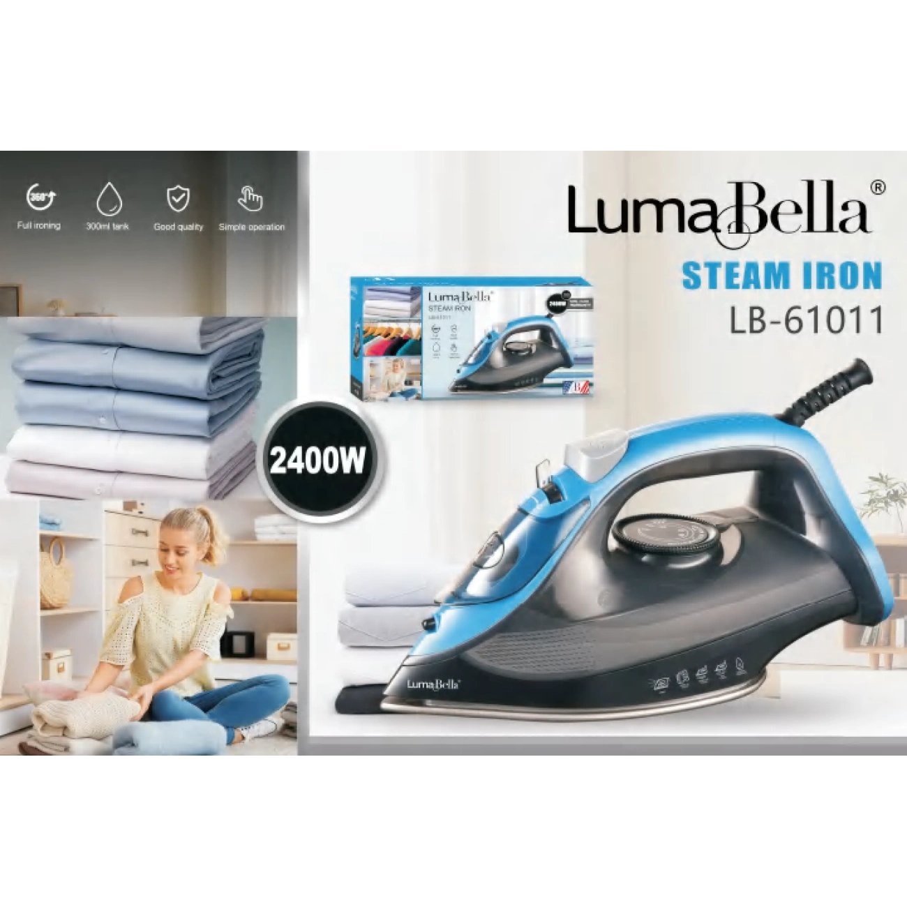 Праска LumaBella LB-61011: Поєднання потужності та делікатності