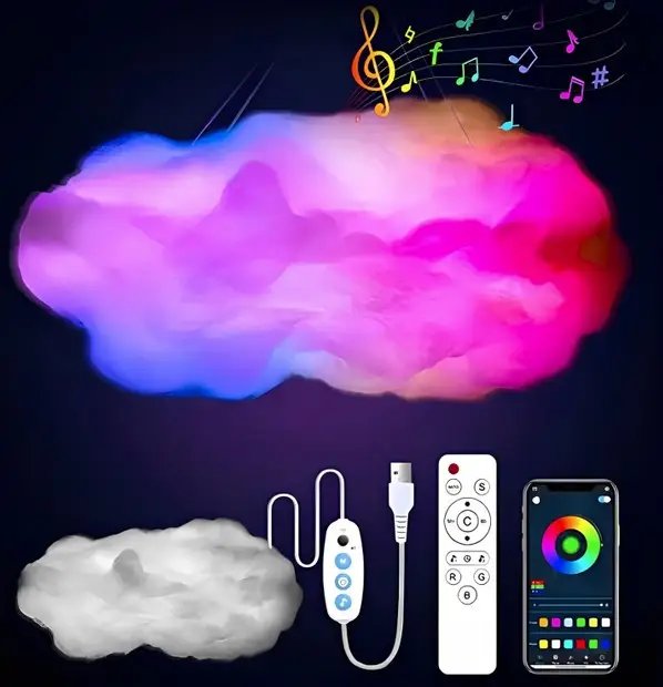 Декоративний світильник-хмаринка DIY Cloud Atmosphere Light