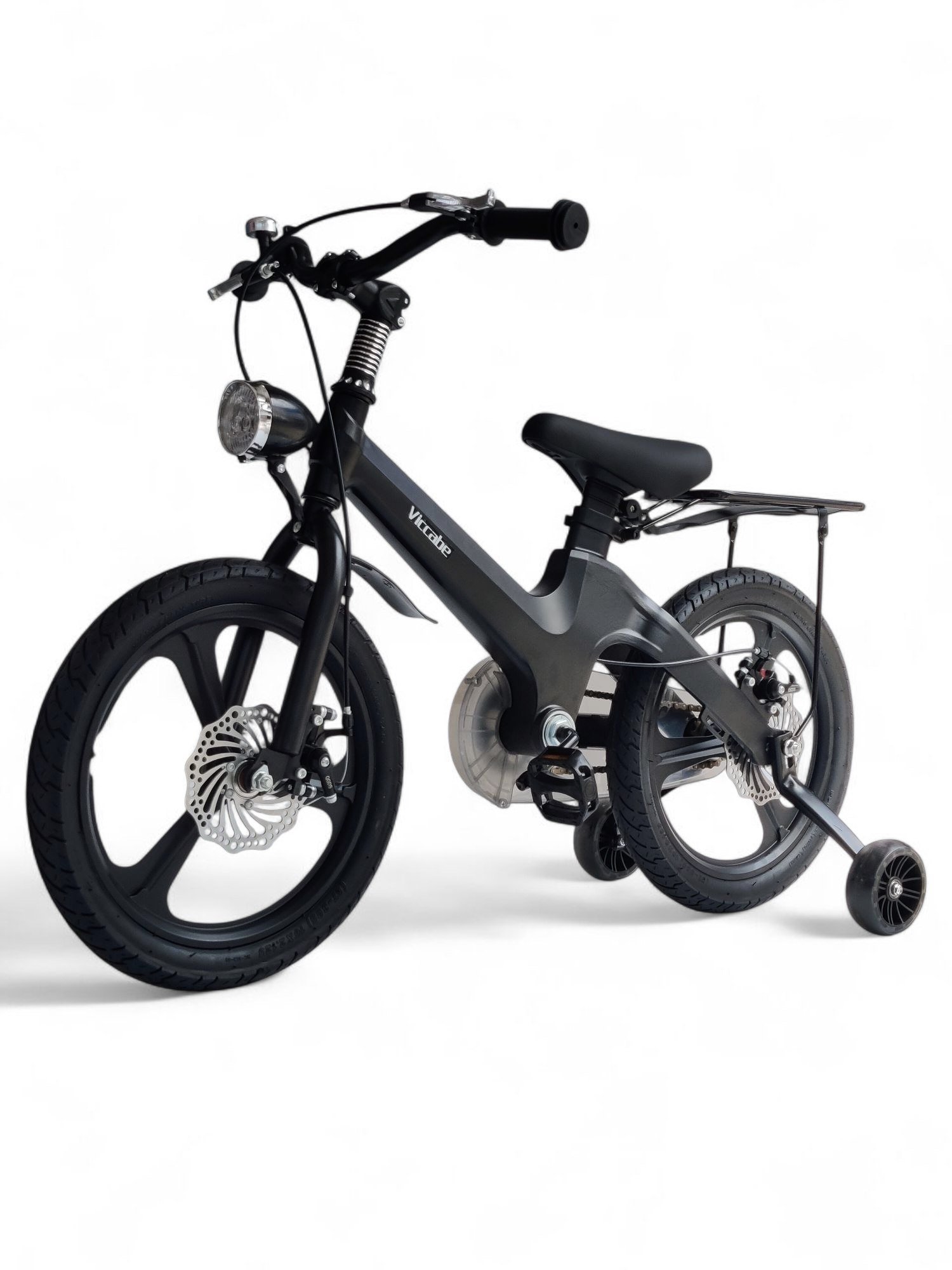 Дитячий велосипед Viccabe Magnesium 11A-14— легкість магнієвої рами та професійна безпека,Чорний