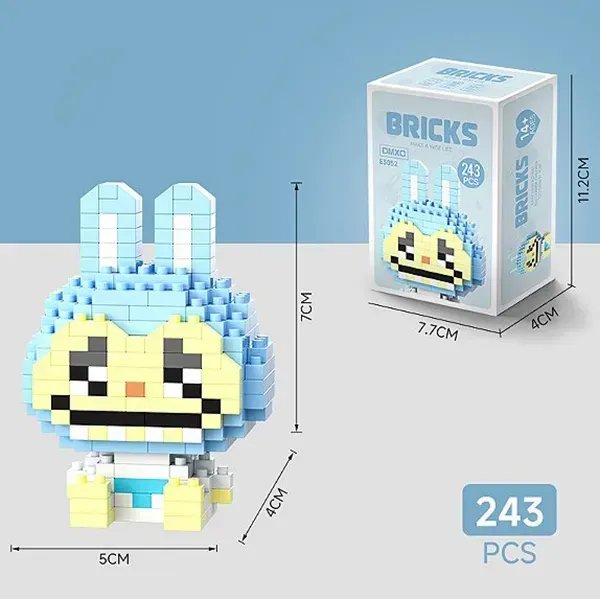 Конструктор BRICKS  — яскравий персонаж у 243 деталях
