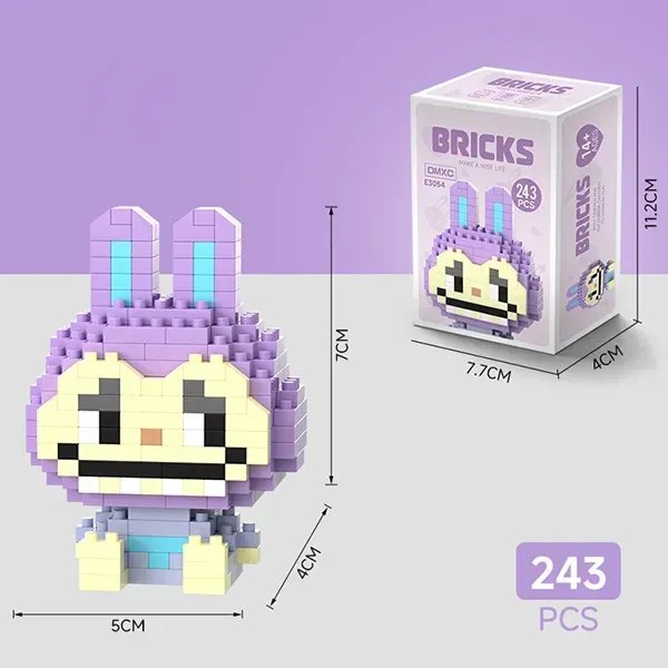 Конструктор BRICKS  — яскравий персонаж у 243 деталях
