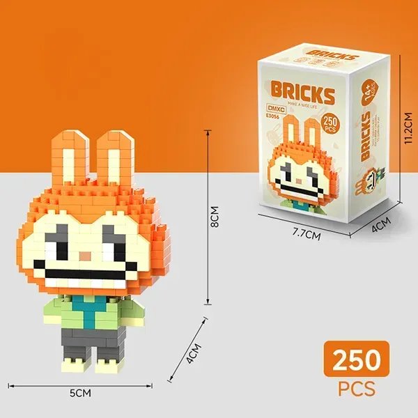 Конструктор BRICKS — яскравий персонаж у 243 деталях