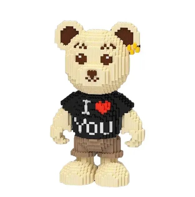 Конструктор «Ведмедик Тедді I LOVE YOU» — ніжність та турбота у кожній деталі