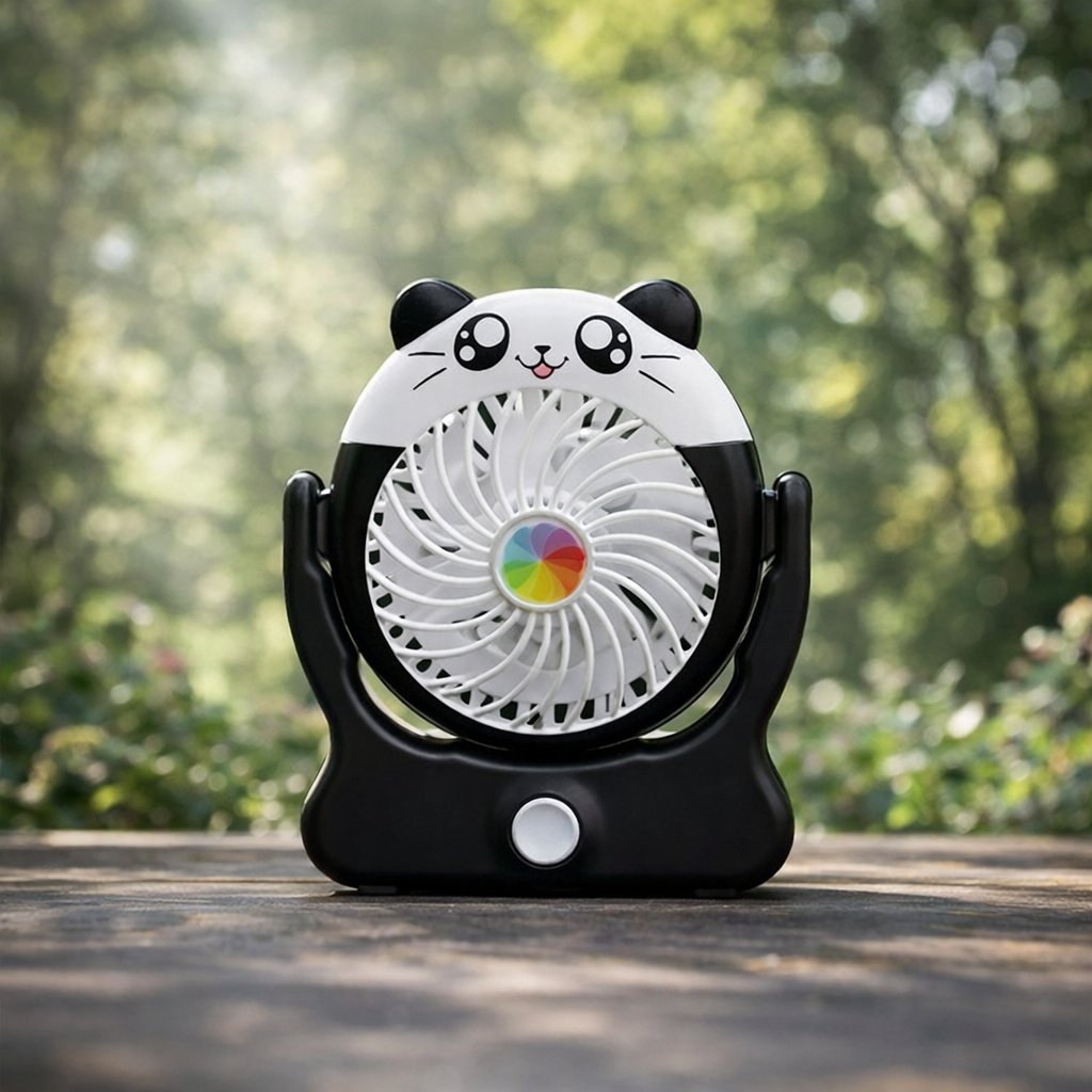 Портативний настільний вентилятор Mini Fan,Чорний