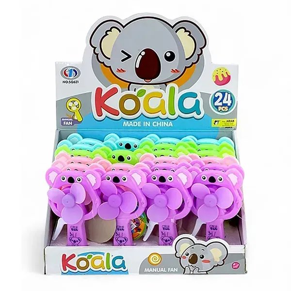 Дитячий портативний міні-вентилятор «Коала» (упаковка 24 шт.)