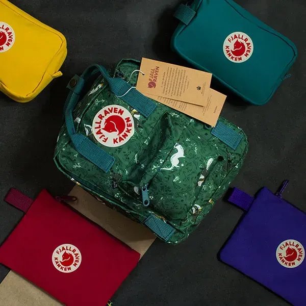 Рюкзак-трансформер Fjallraven Kanken Camo Mini 7л (27х21х10 см) – Зелений
