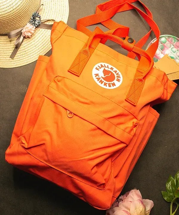 Рюкзак Fjallraven Kanken 8л (30х25х13 см) – Помаранчевий