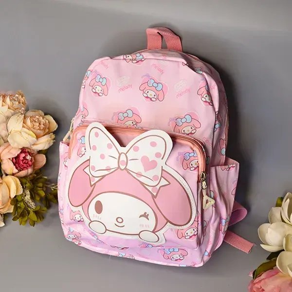 Рожевий дитячий рюкзак My Melody з двома відділеннями