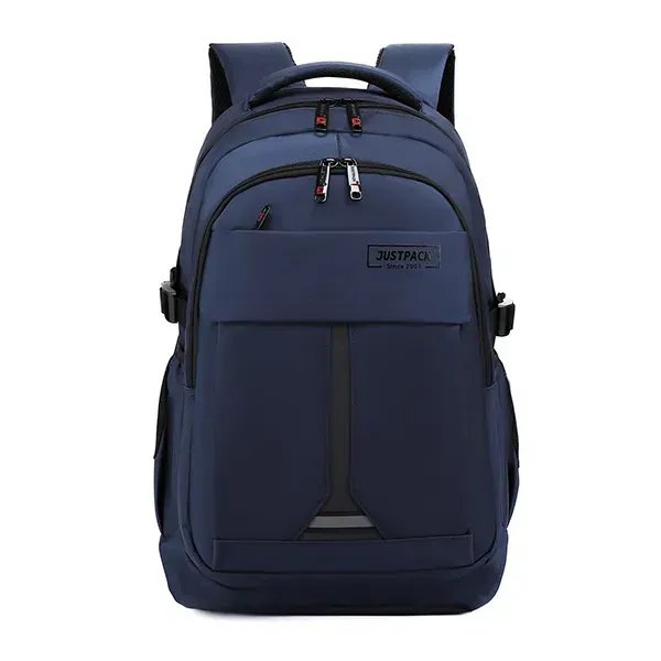 Синій міський універсальний рюкзак Justpack із твердою спинкою для ноутбука до 17 дюймів