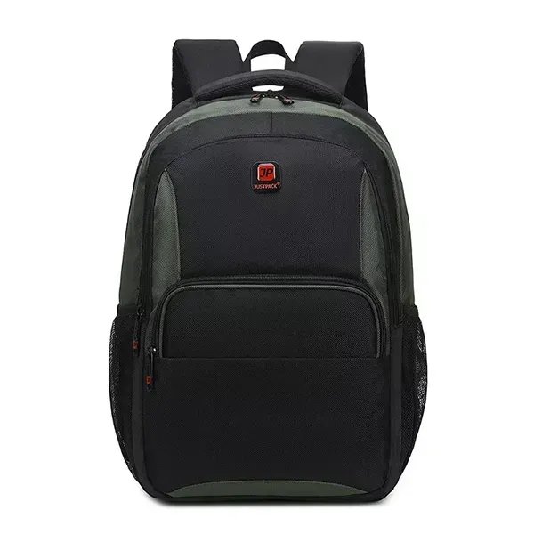 Функціональний міський рюкзак Justpack кольору хакі для щоденного використання та комфортних подорожей