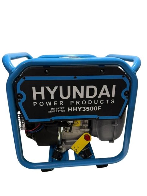 Інверторний генератор HYUNDAI HHY3500F (3.5 кВт): Надійна брендова потужність та безпечний чистий струм для дому й дачі!